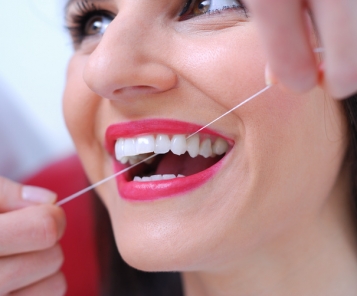 Effective use of dental floss